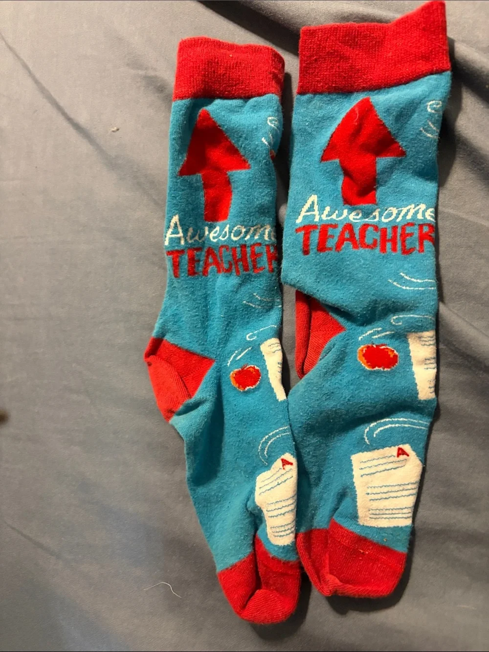 Unisex Multi-Color Novelty compression Socks Pack for holidays and teachers.